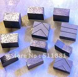 Deimantiniai Segmentai | M - tipo pjauti segmentus granito G657 G655 | Betono, Akmens, Marmuro Pjovimo Teeths| 23*7.4/8.0*14 mm